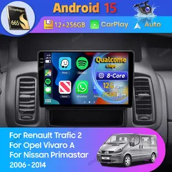 Radio CarPlay para Renault Trafic II y Opel Vivaro A