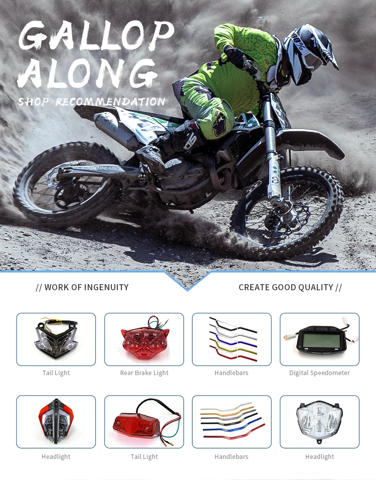Velocímetro digital para motocicleta con pantalla compacta