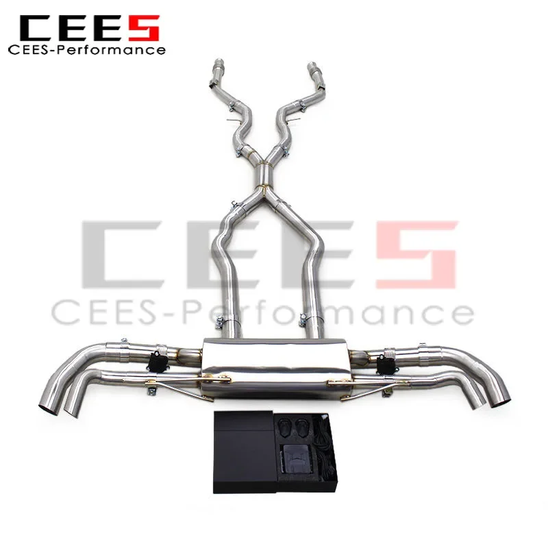 Escape Catback CEES Valvetronic Acero Inox – Mercedes GLS63 AMG X167 2019+ - imagen 3