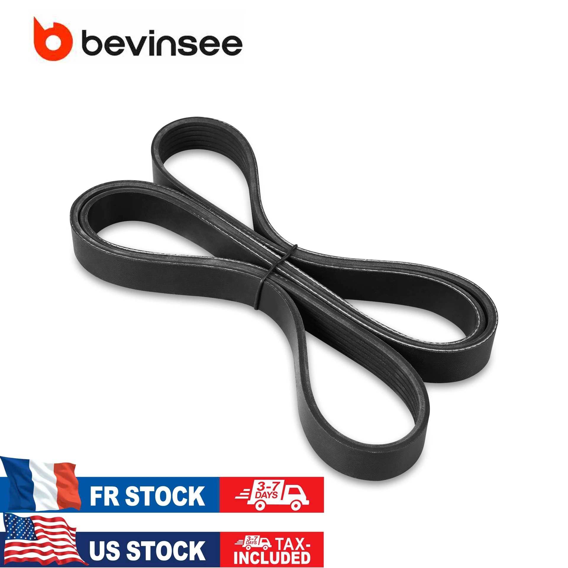 Correa auxiliar 6PK1538 para BMW E46, E39, E60 y X5