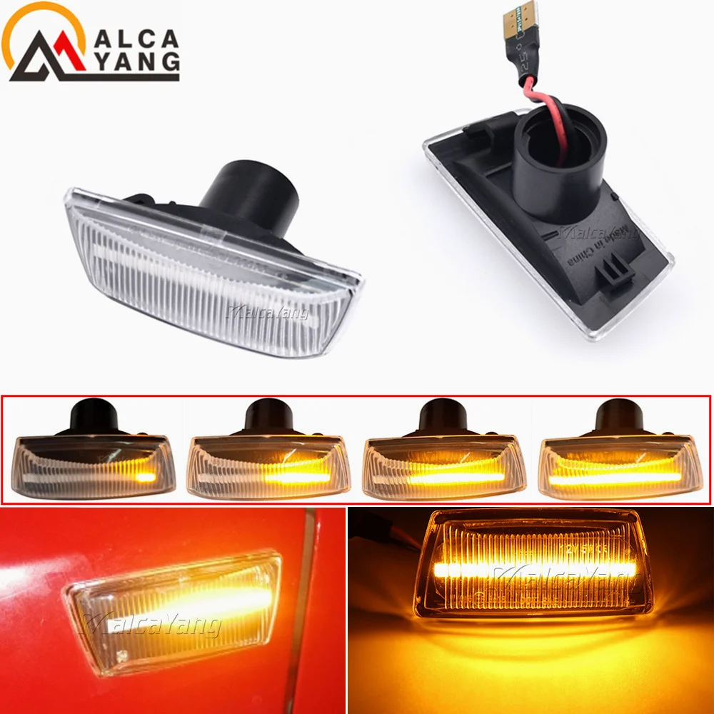 Para Opel Insignia Astra H Corsa D Zafira B para Chevrolet Cruze Led marcador lateral dinámico luz intermitente secuencial lámpara - imagen 4
