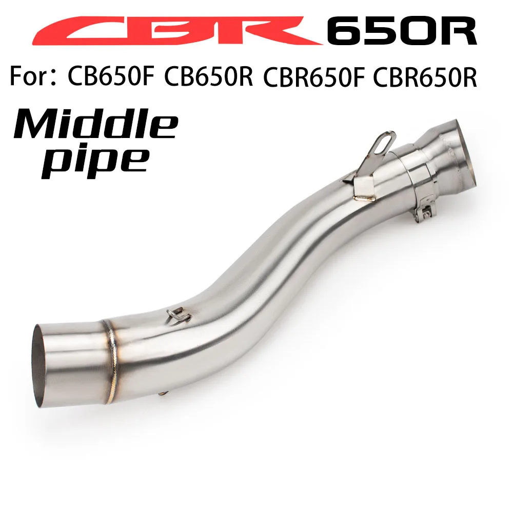 Tubo intermedio de escape inox 60 mm Honda CB650R/CBR650R
