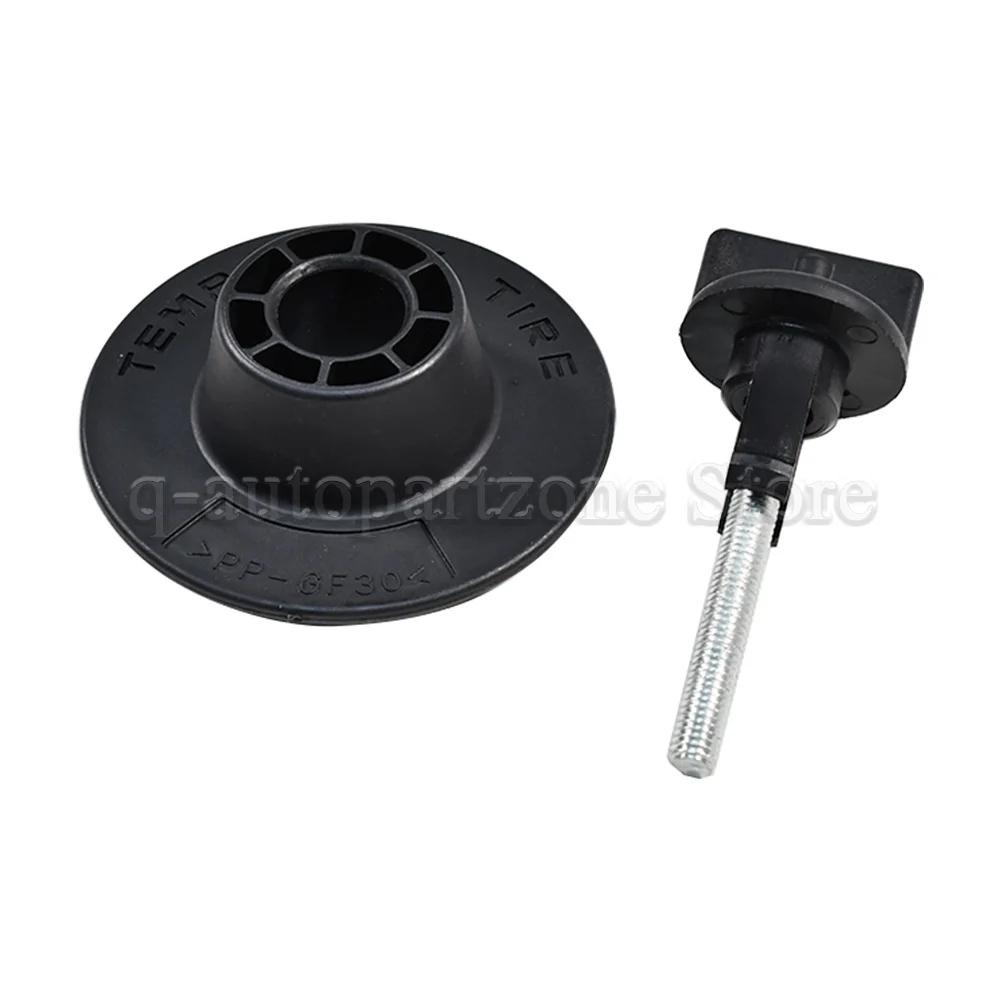74651S2X003 74652SDA003 Juego de pernos de anclaje de rueda de neumático de repuesto para Honda Civic Accord CR-V 2007-2017 Adaptador de tornillo de montaje negro - imagen 3