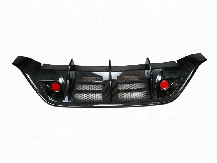 Difusor trasero fibra carbono WAL-D Nissan GT-R R35 CBA 08-11 - imagen 3