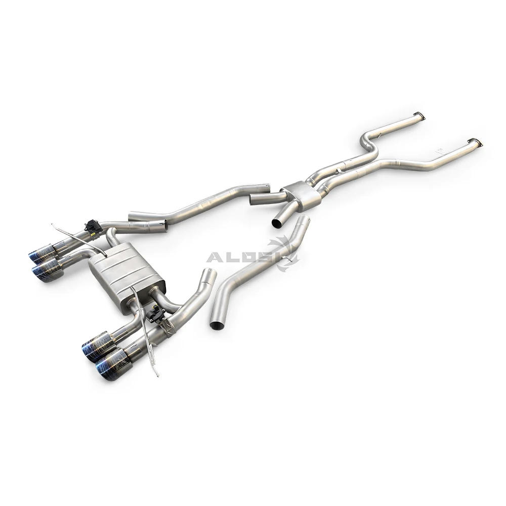 Escape Deportivo MIX cat-back para BMW M4 G82 S58 3.0L con válvula