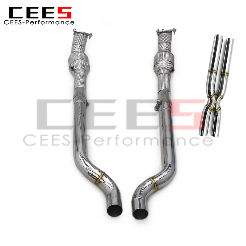 Downpipe Cees con catalizador – Maserati Gran Turismo 4.2/4.7 (2008-2023) - imagen 2