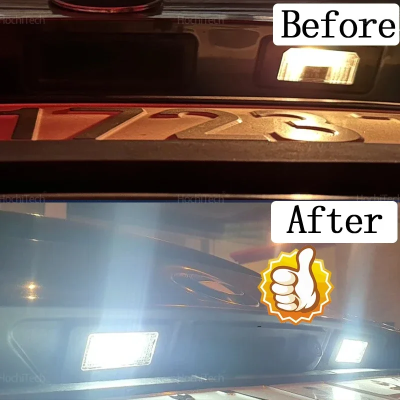 Kit Luces LED Matrícula Canbus BMW Serie 1 3 5 X E82 E90 E60 X5 - imagen 5