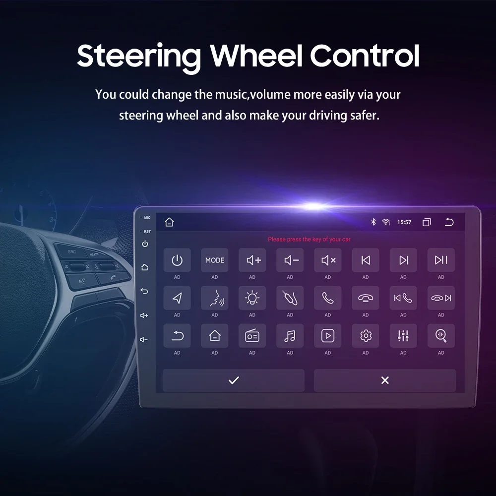 Reproductor Android Auto para Solaris Verna Accent 2017-2020 - imagen 3
