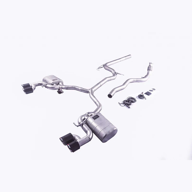 Escape catback Audi A5 B9 2.0 T 2022 – válvulas acero inoxidable - imagen 5