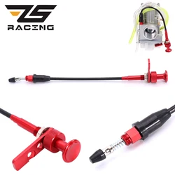Cable de estrangulador Lectron push/pull ZS Racing CNC carburador
