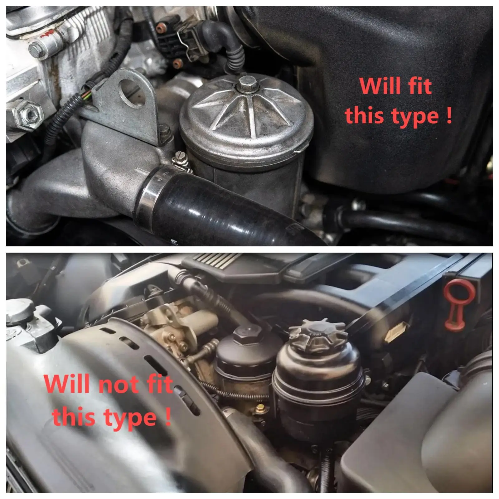 (Stock UE, EE. UU. y Reino Unido) para motores de 6 cilindros M50/S50/S52/S54, adaptador de enfriador de aceite para BMW E36 E46 M3 E34 Z4M E85/E86 reemplazar 11421741000 - imagen 2