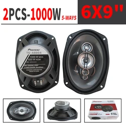 Altavoces coaxiales HiFi para coche, rango completo con rejilla antipolvo