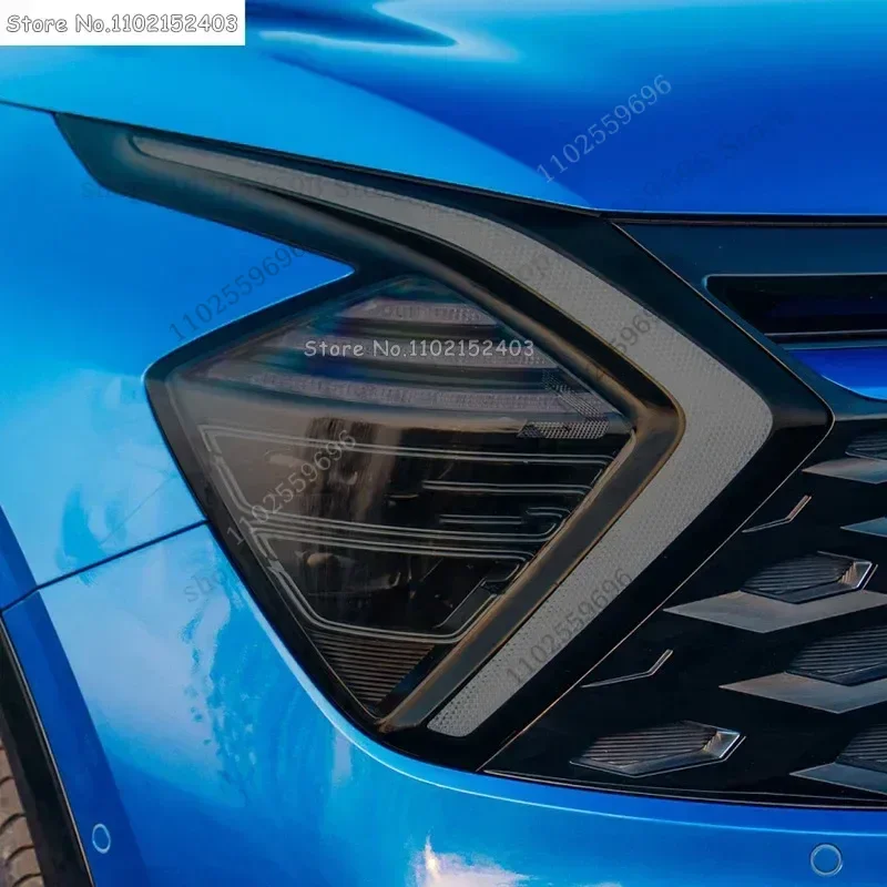 Película protectora faros TPU negra transparente Kia Sportage NQ5