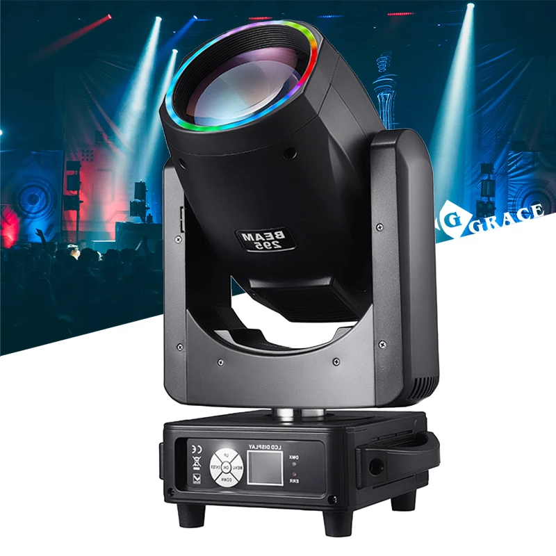 Igracelite gran oferta equipo de iluminación de escenario cabezal móvil profesional 3 en 1 295 cabezal móvil de luz con efecto de haz afilado