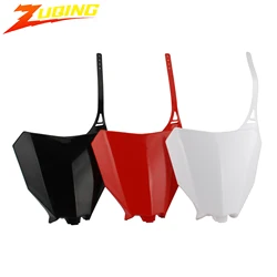 Placa soporte carenado matrícula delantera Honda CRF250R/CRF450R