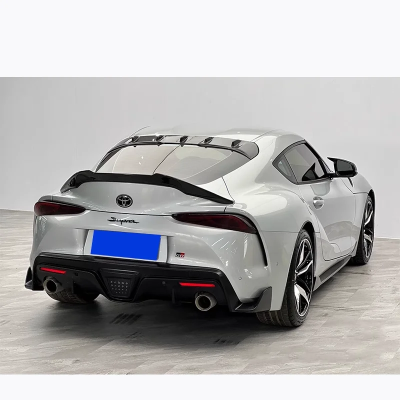 Alerón trasero de fibra de carbono estilo V para Toyota Supra A90 MK5 - imagen 3