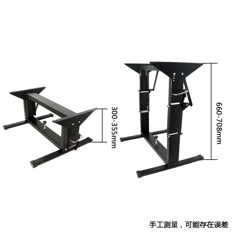 Pata de mesa doble ajustuble para caravana y camping – soporte regulable - imagen 3
