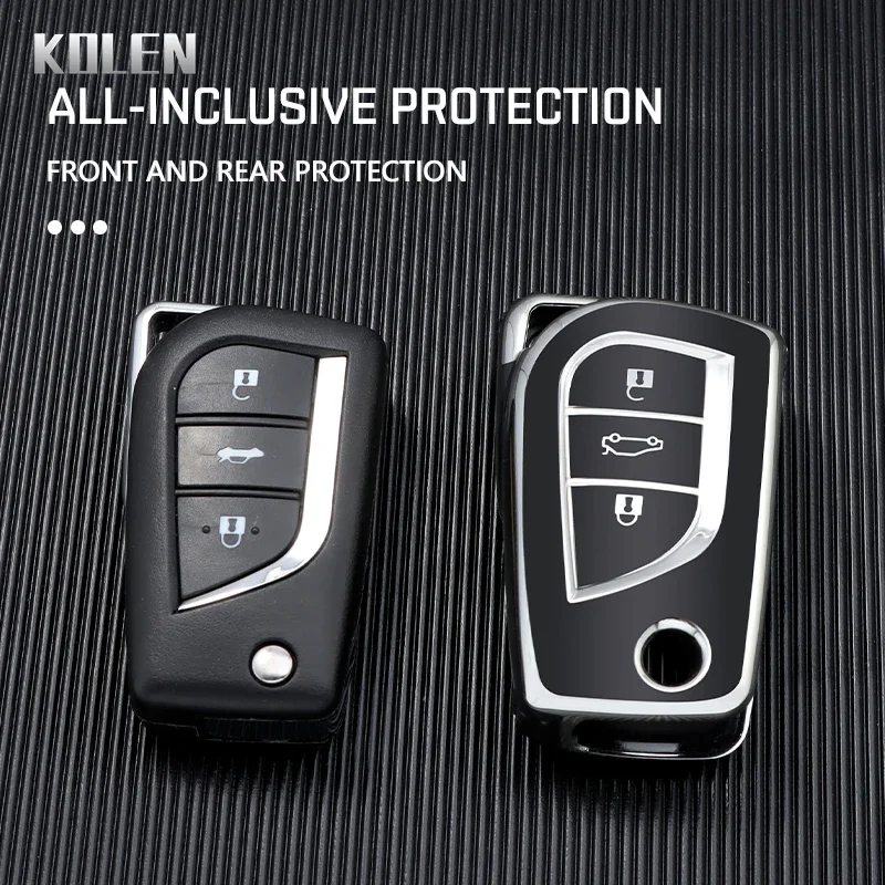 Funda de TPU para llave Toyota Auris, Corolla, Yaris y RAV4 - imagen 5