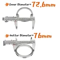 72.6mm to 76mm