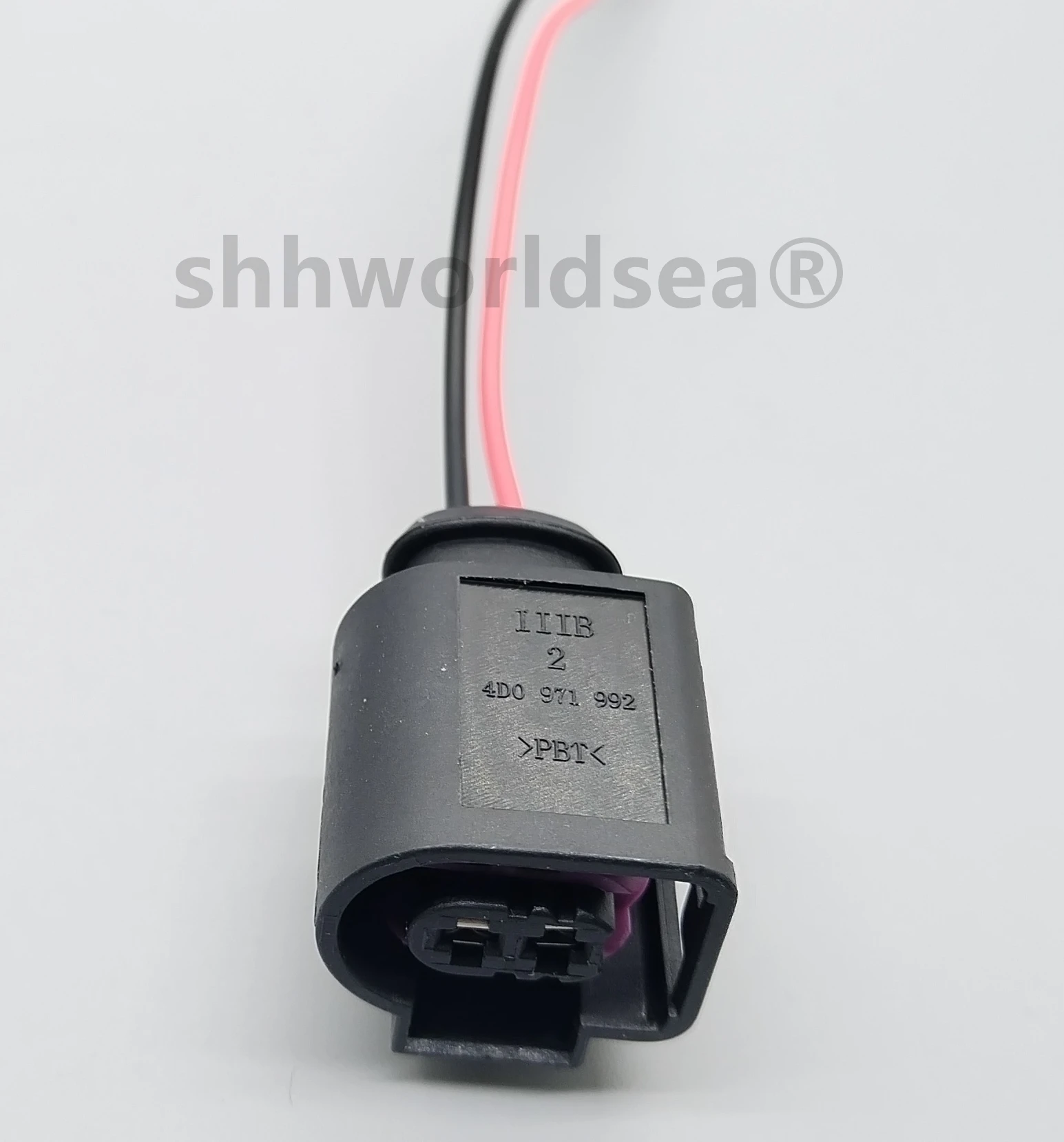 Shhworldsea Conector de bocina 2 pines 3.5 mm para VW Passat Golf - imagen 3
