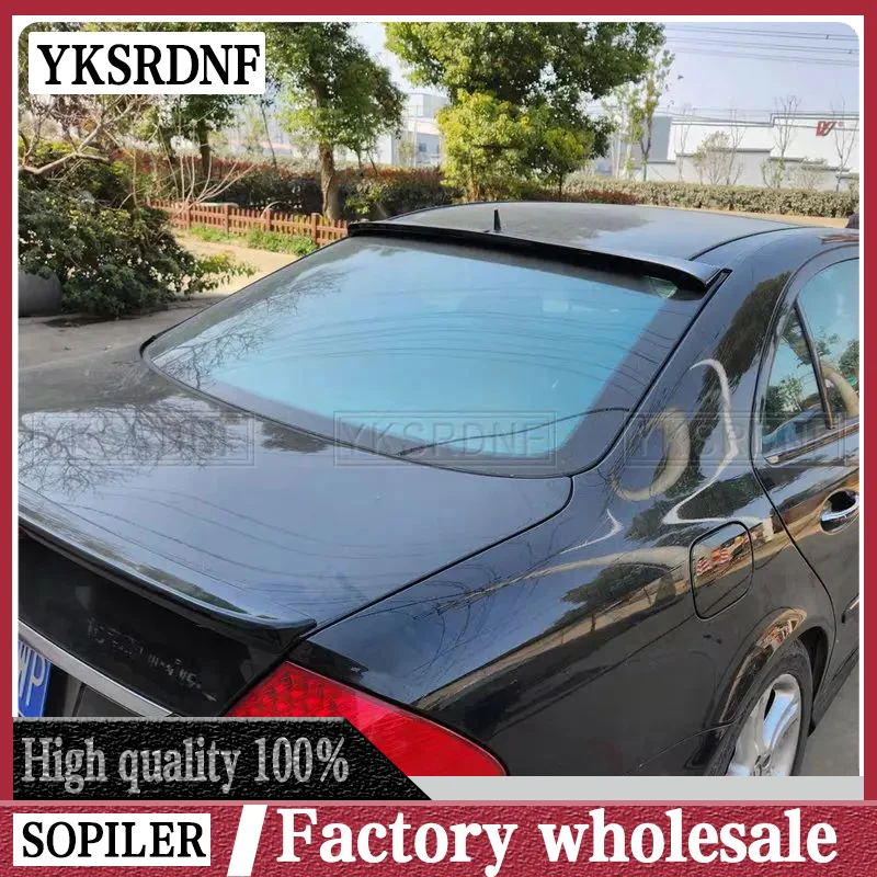 Spoiler techo fibra carbono Mercedes E W211 2003-2009