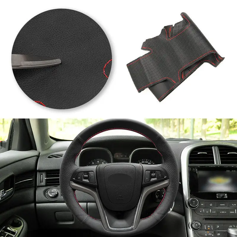 Funda de volante microfibra perforada Chevrolet Malibu, Volt y Camaro