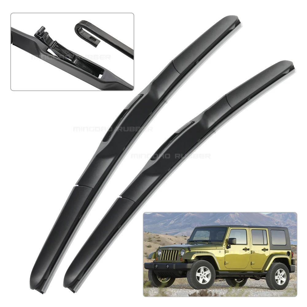 Creatroad limpiaparabrisas delantero Jeep Wrangler JK 2007-2017 - imagen 2