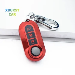 Funda de llave plegable TPU para Fiat 500, 500L, Panda y Ducato