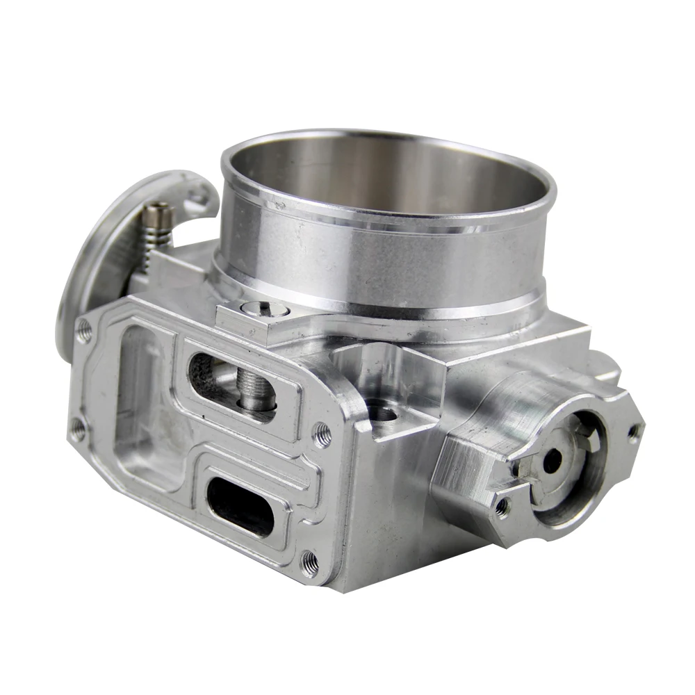 Cuerpo de mariposa PQY de aluminio 70 mm para Lancer Evo IV-VI 4G63 - imagen 3