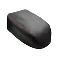 Black with red line
