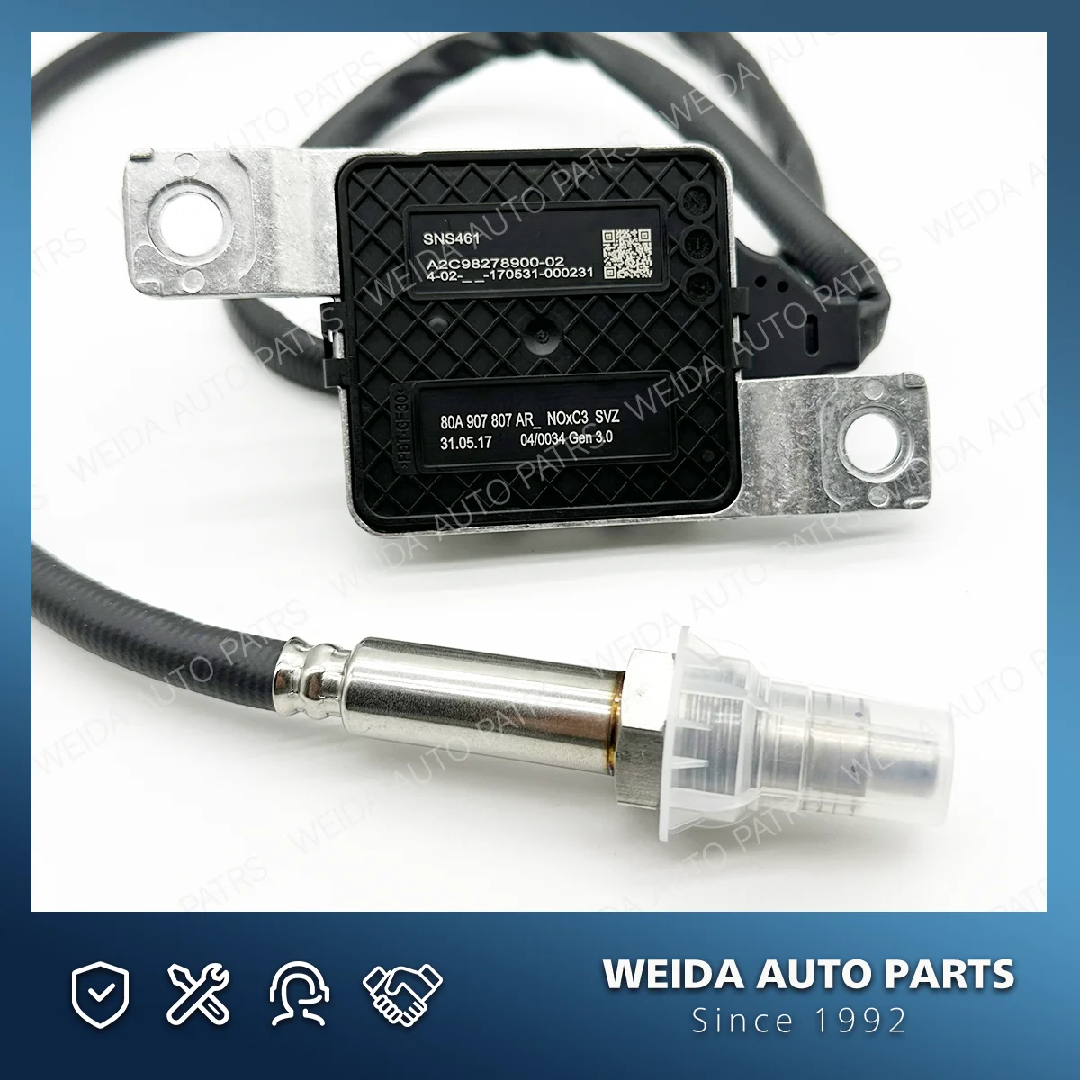 80A907807 Sensor NOx para Audi y VW TDI medidor de emisiones - imagen 5