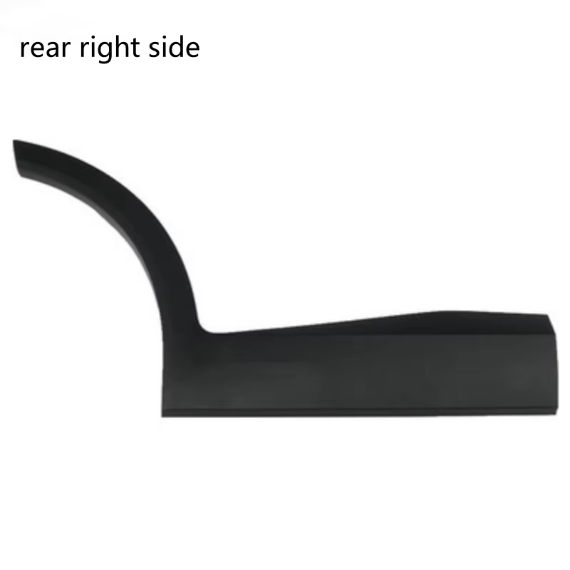 Molduras protectoras de puerta en negro mate para JETOUR X70 - imagen 3