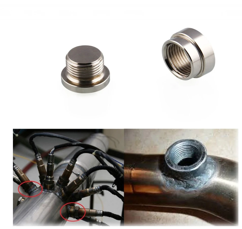Casquillo soldable M18 x 1,5 para sonda lambda con tapón - imagen 4