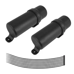 Caja de almacenamiento impermeable universal para Honda y Kawasaki