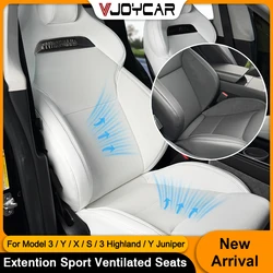 Vjoycar asientos calefacción y refrigeración – Tesla Modelo 3/Y/X/S