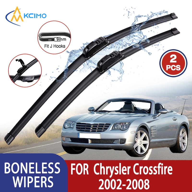 Limpiaparabrisas sin marco para Chrysler Crossfire 2002-2008