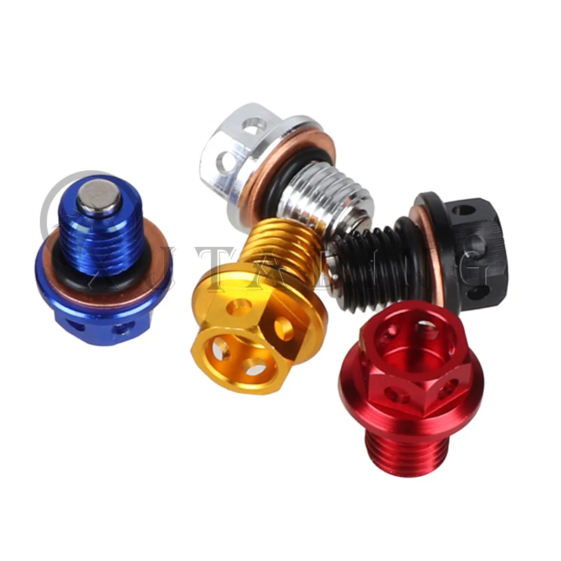 Tapón magnético M12x1.5 drenaje aceite – caja cambios moto ATV - imagen 2
