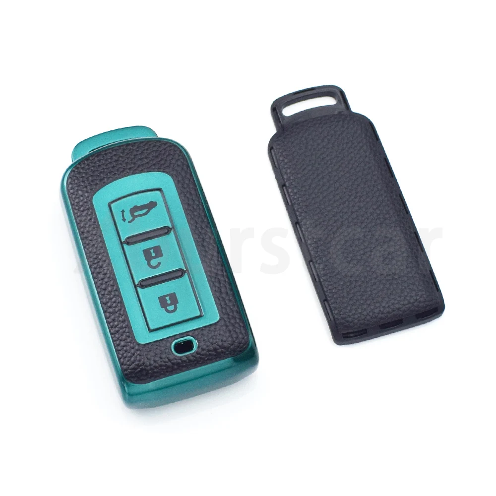 Carcasa de cuero TPU con botones accesibles