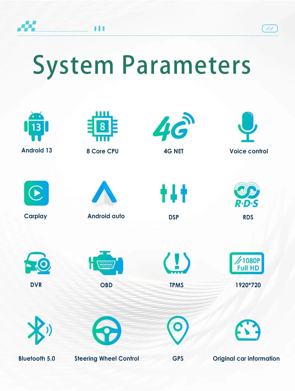 Autoradio Carplay Android 13, 10,25 pulgadas para BMW F48 2016 2017 X1 E84 09-15, sistemas inteligentes multimedia para coche, unidad principal GPS navi - imagen 2