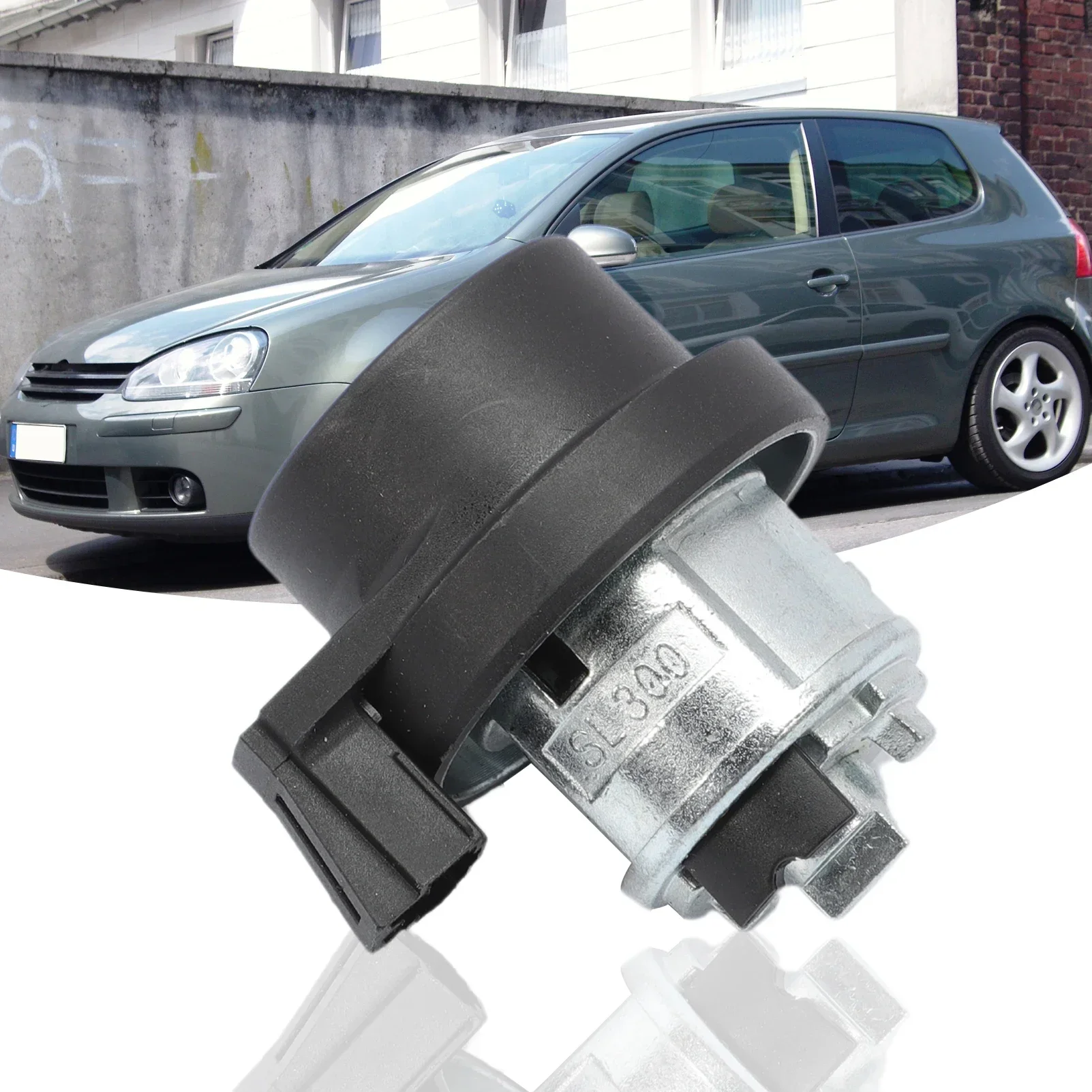 Interruptor de encendido con cilindro de arranque para Audi A6 Q3 - imagen 3