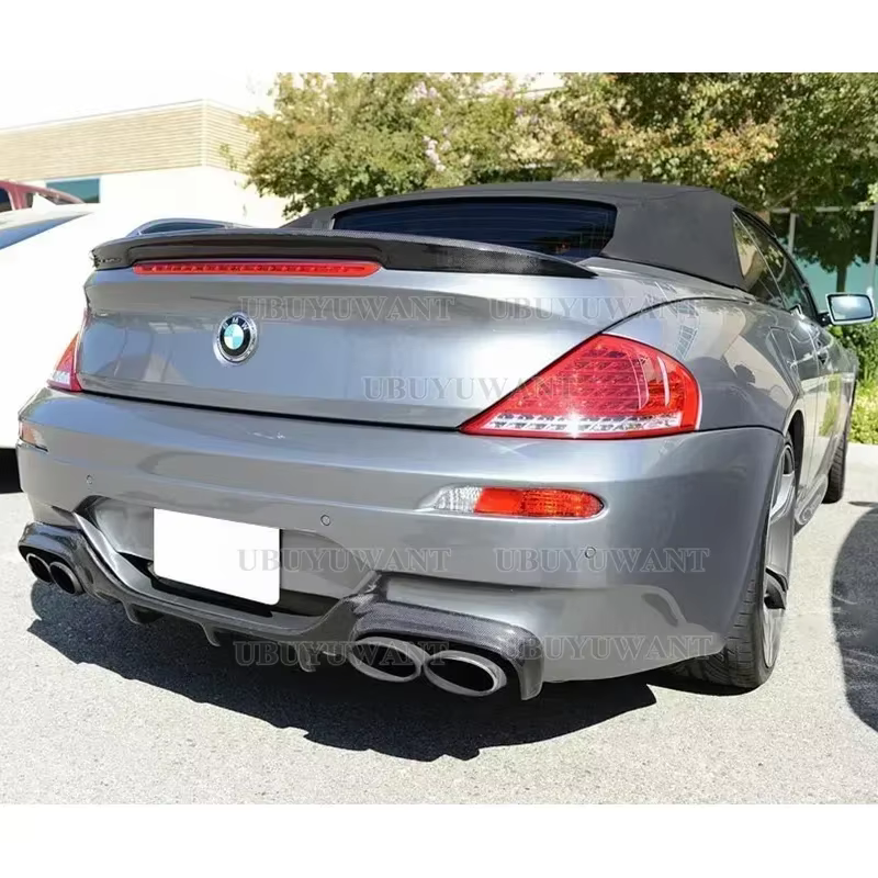 Alerón trasero de fibra de carbono BMW Serie 6 E63 2004-2009 - imagen 2