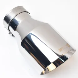 Setro silenciador universal acero inoxidable para Mazda y BMW