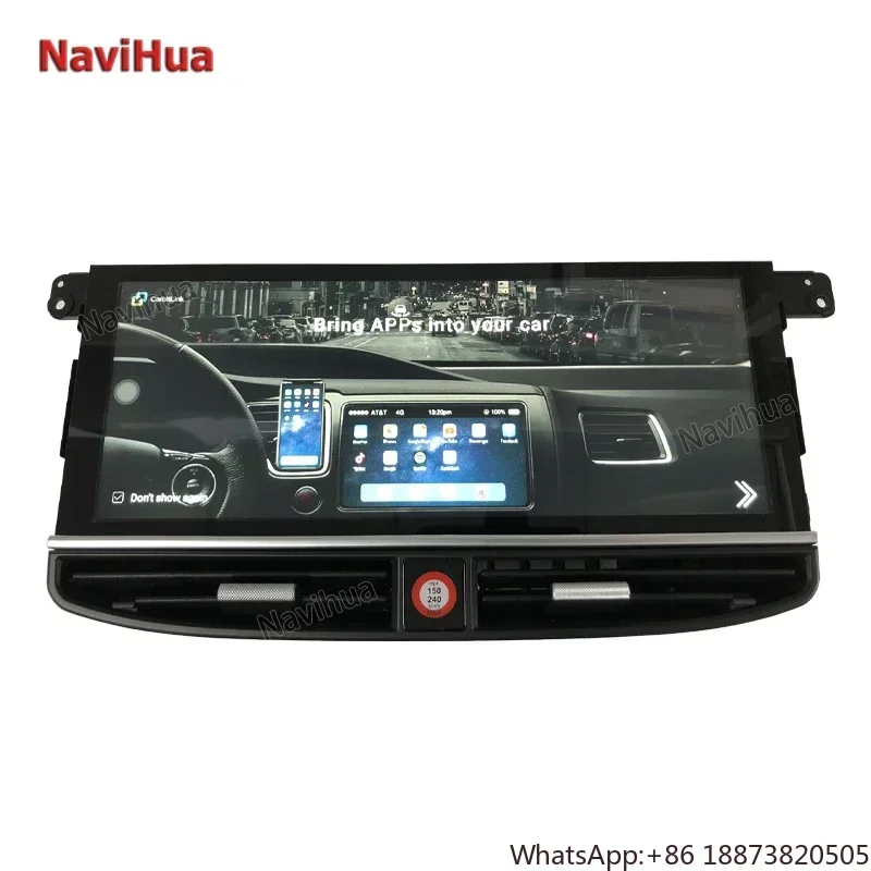 Navihua pantalla 12,3" Android Auto GPS – Porsche Panamera 2010-2016 - imagen 2