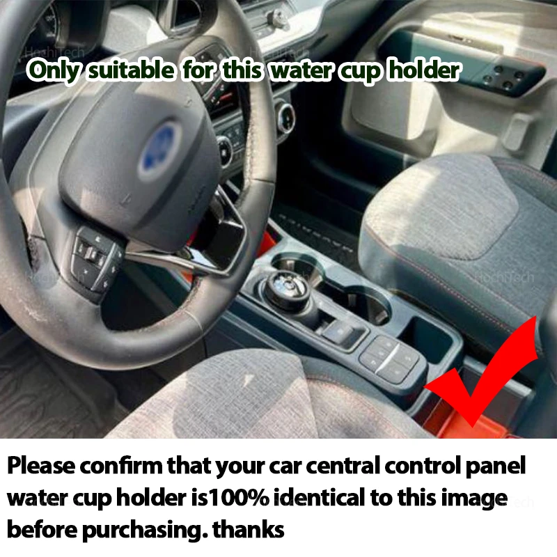 Organizador antideslizante con portavasos Ford Maverick 2021-2025 - imagen 2