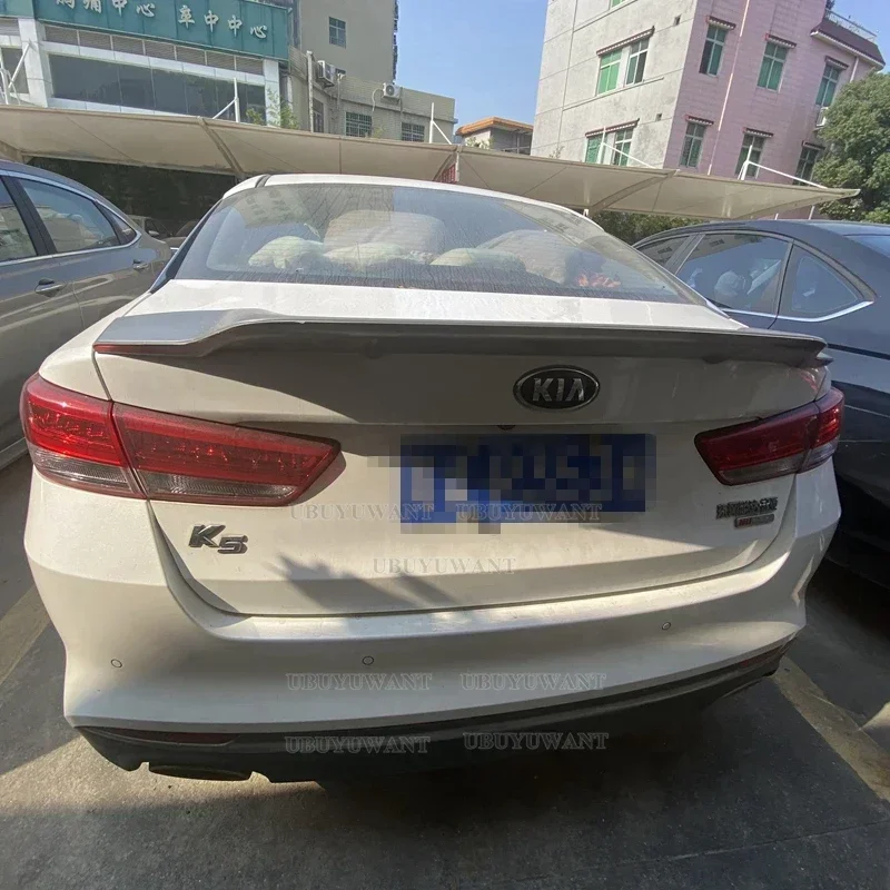 Alerón trasero estilo R en fibra de carbono para Kia Optima 2016-2018 - imagen 5