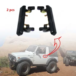 Manija exterior negra de puerta Suzuki Samurai 1986-1995, delantera izquierda/derecha