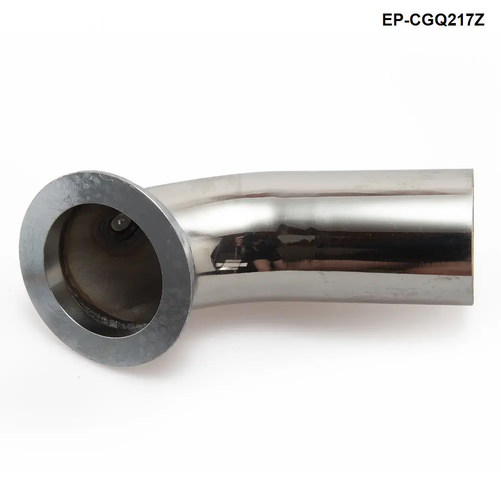 HY35/HX HE351 Adaptador de banda en V para turbo - codo inox 90 - imagen 5
