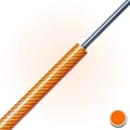 Orange Carbon Fiber