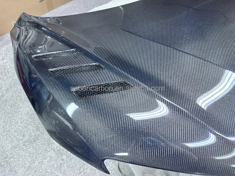 Capó delantero de fibra de carbono seco para Audi R8 V10 Gen 2 - imagen 5