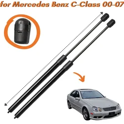 Puntales de capó Mercedes-Benz Clase C W203, CLK y CL55 AMG